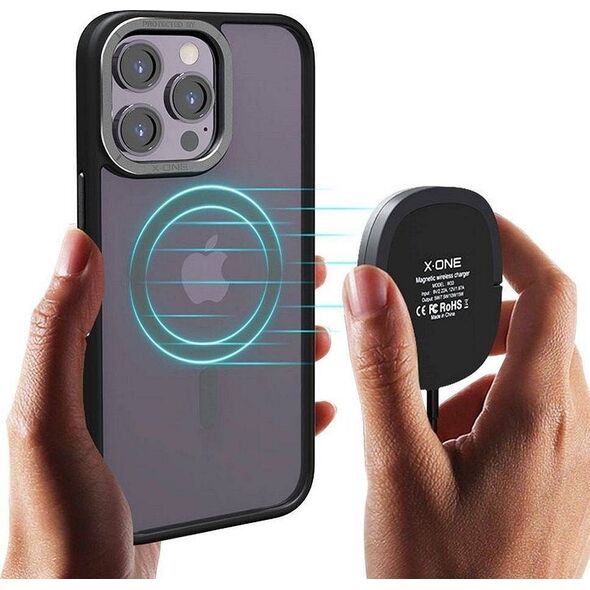 X-One Futerał X-ONE Dropguard Magnetic Case Air (kompatybilny z MagSafe) - do Apple iPhone 16 Pro Max czarny 14150617 5903396319037