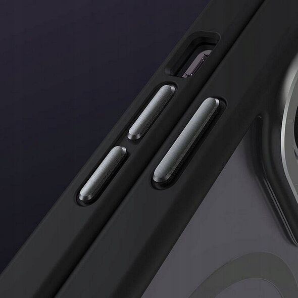 X-One Futerał X-ONE Dropguard Magnetic Case Air (kompatybilny z MagSafe) - do Apple iPhone 16 Pro Max czarny 14150617 5903396319037
