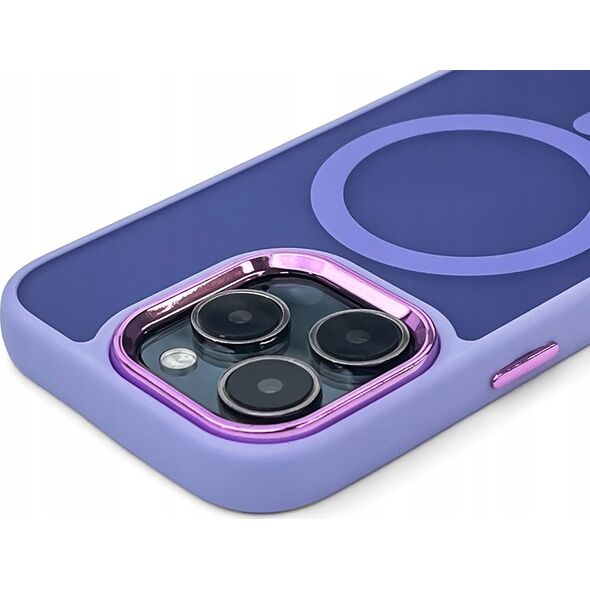 Hurtel Etui Magnetic Collection MagSafe na iPhone 16 Pro - fioletowe 14150685 5907769363764