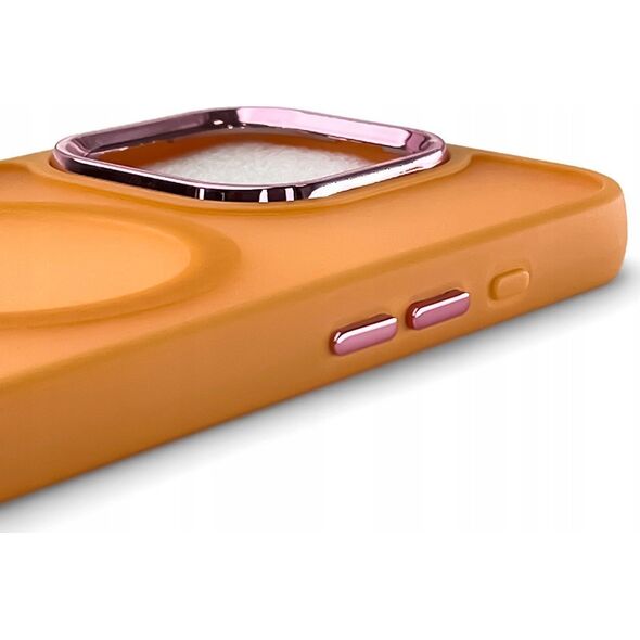Hurtel Etui Magnetic Collection MagSafe na iPhone 16 - pomarańczowe 14150686 5907769363788