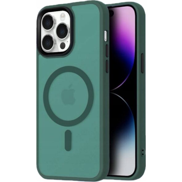 Hurtel Etui Magnetic Collection MagSafe na iPhone 16 Pro Max - ciemnozielone 14150699 5907769363740