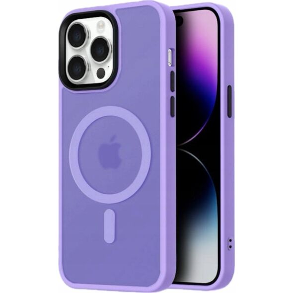 Hurtel Etui Magnetic Collection MagSafe na iPhone 16 Pro Max - fioletowe 14150703 5907769363771