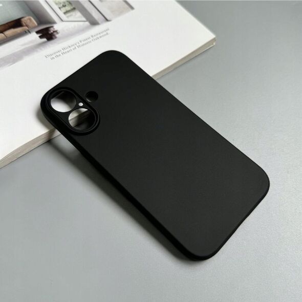 Hurtel Etui Soft Case na iPhone 16 Plus - czarne 14150707 5907769364112