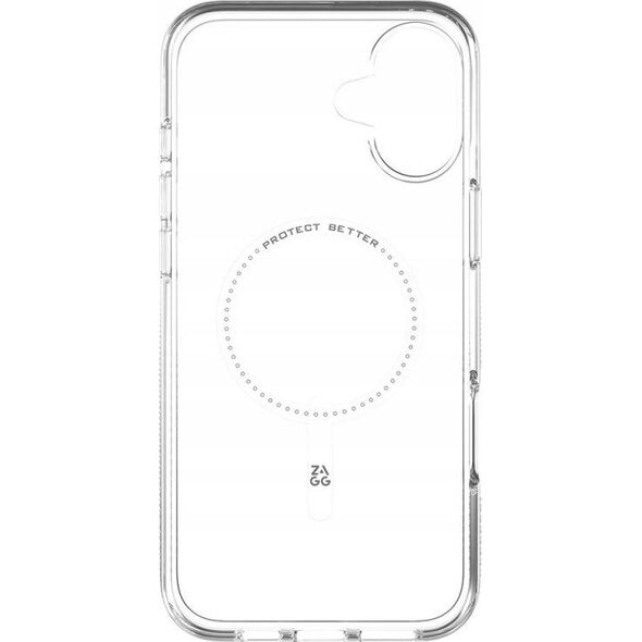 Zagg International ZAGG Crystal Palace Snap - obudowa ochronna do iPhone 16 Plus kompatybilna z MagSafe (clear) 14151536 840390318794