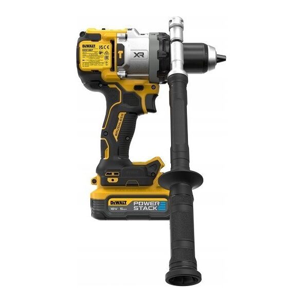 Wiertarko-wkrętarka Dewalt DEWALT WKRĘTARKA UD.18V DCD1007H2T 169Nm 2x5,0Ah POWERSTACK TSTAK 14151739 5035048806821