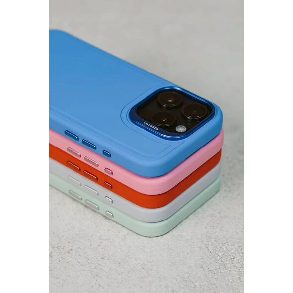 Decoded Decoded AntiMicrobial Silicone Stacks Backcover - silikonowa obudowa ochronna do iPhone 16 kompatybilna z MagSafe (mist green) 14156975 8721145001500
