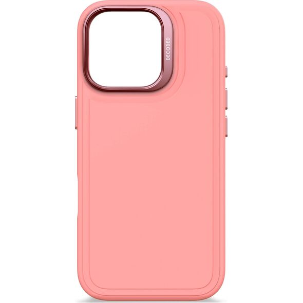 Decoded Decoded AntiMicrobial Silicone Stacks Backcover - silikonowa obudowa ochronna do iPhone 16 Pro kompatybilna z MagSafe (bubble gum) 14156985 8721145001579