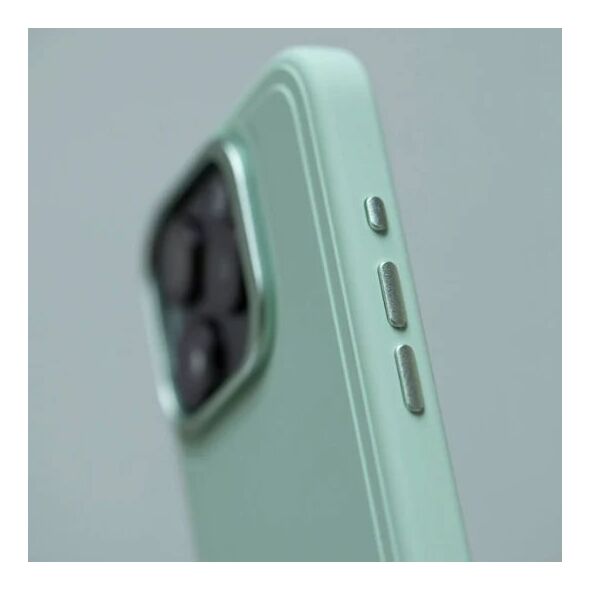 Decoded Decoded AntiMicrobial Silicone Stacks Backcover - silikonowa obudowa ochronna do iPhone 16 Pro kompatybilna z MagSafe (mist green) 14156989 8721145001562