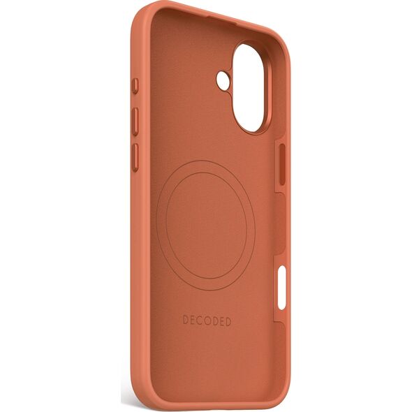 Decoded Decoded AntiMicrobial Silicone Backcover - silikonowa obudowa ochronna do iPhone 16 Plus kompatybilna z MagSafe (sand stone) 14156990 8721145000992