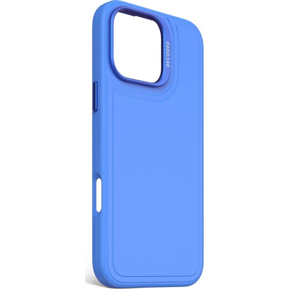 Decoded Decoded AntiMicrobial Silicone Stacks Backcover - silikonowa obudowa ochronna do iPhone 16 Pro Max kompatybilna z MagSafe (super sonic) 14156993 8721145001661