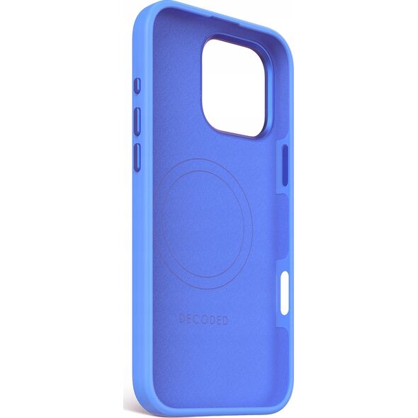 Decoded Decoded AntiMicrobial Silicone Stacks Backcover - silikonowa obudowa ochronna do iPhone 16 Pro Max kompatybilna z MagSafe (super sonic) 14156993 8721145001661
