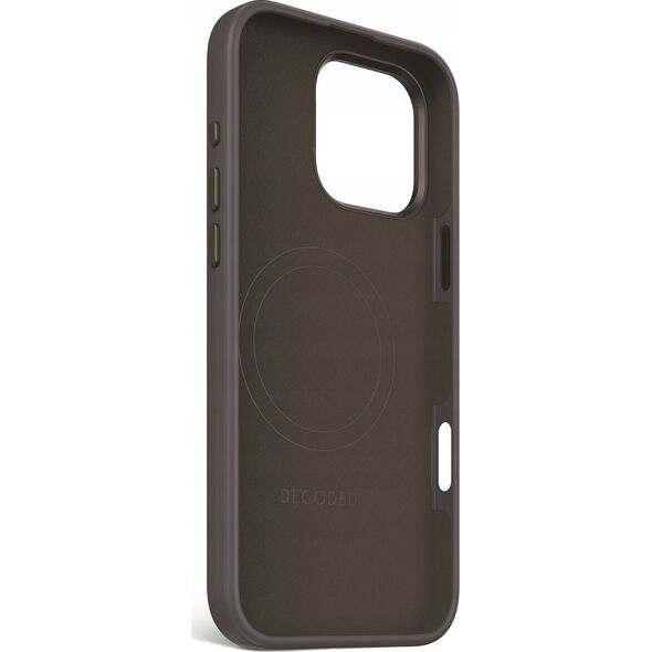 Decoded Decoded AntiMicrobial Silicone Stacks Backcover - silikonowa obudowa ochronna do iPhone 16 Pro Max kompatybilna z MagSafe (phantom) 14156997 8721145001647