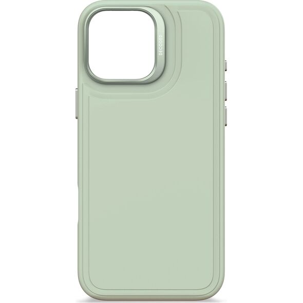 Decoded Decoded AntiMicrobial Silicone Stacks Backcover - silikonowa obudowa ochronna do iPhone 16 Pro Max kompatybilna z MagSafe (mist green) 14156999 8721145001685