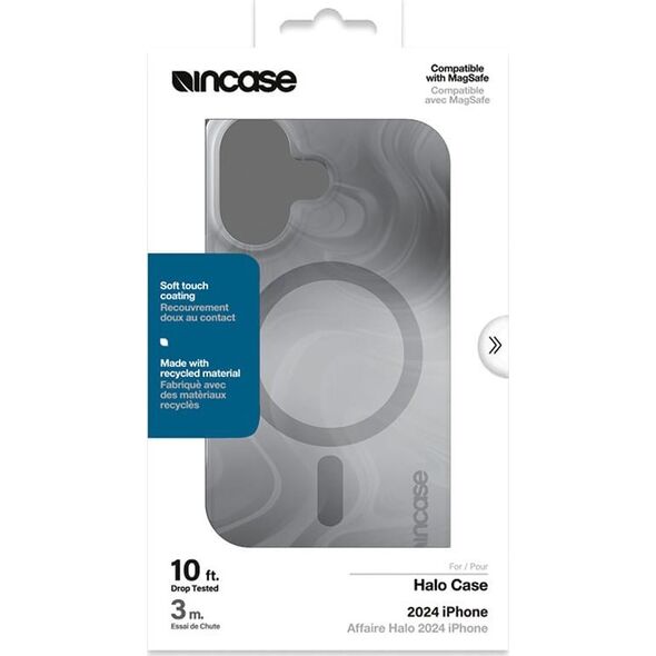 Incase Incase Halo Case MagSafe - Etui iPhone 16 (Oil Slick Smoke) 14157170 650450270623
