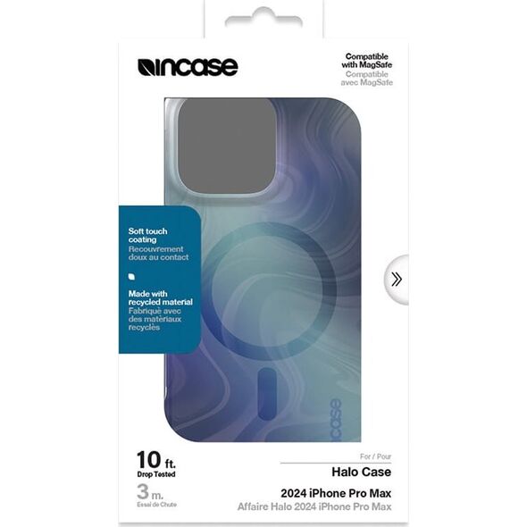 Incase Incase Halo Case MagSafe - Etui iPhone 16 Pro Max (Oil Slick Ocean) 14157177 650450270852