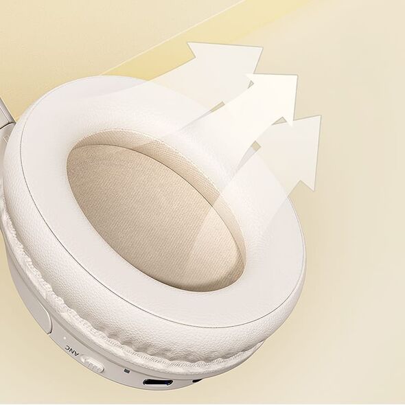 Słuchawki Wekome WEKOME M11 Enjoyer Series - Bezprzewodowe słuchawki nauszne Bluetooth V5.3 ANC (Biały) 14157193 6941027645253