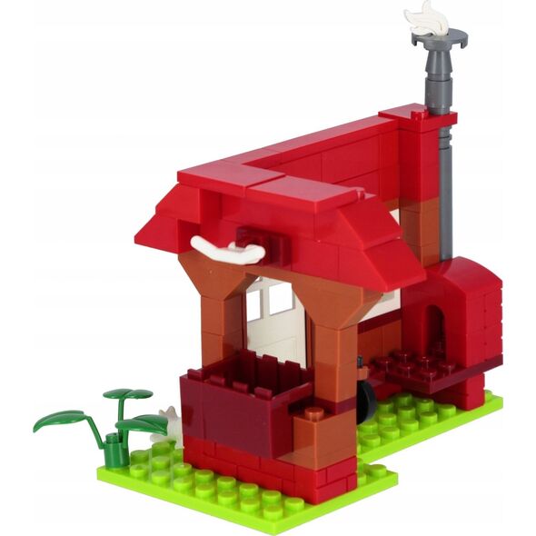 ALLEBLOX KLOCKI KONSTR ALLEBLOX GIRL DOM 91EL 27X17X5 48 14157511 5905523669053