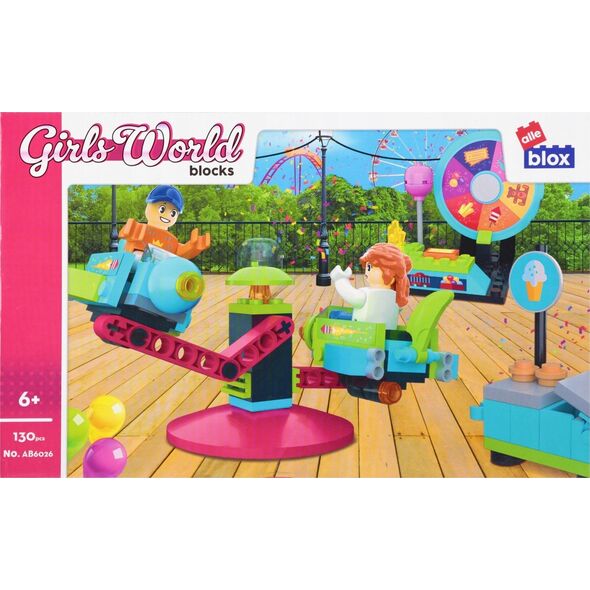 ALLEBLOX KLOCKI KONSTR ALLEBLOX GIRL WES 130EL 27X17X5 16 14157519 5905523669039