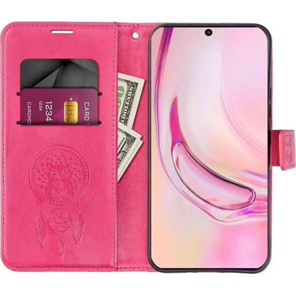OEM Kabura MEZZO Book do SAMSUNG A12 / M12 łapacz snów magenta 14167361 5903396215605