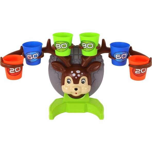 LeanToys Gra Zręcznościowa Rzucanie Piłeczką Do Celu Jelonek 14167547 5905991001966
