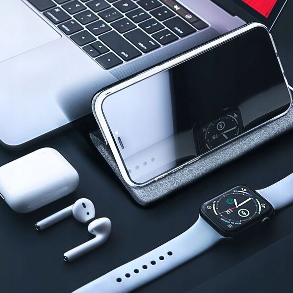 OEM Kabura SENSITIVE Book do IPHONE 16 Plus czarny 14167791 5903396313790