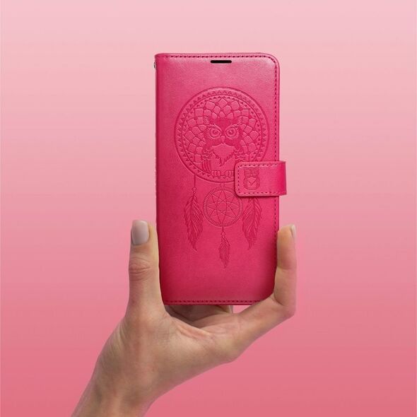 OEM Kabura MEZZO Book do IPHONE 16 łapacz snów magenta 14167802 5903396308383