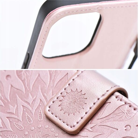OEM Kabura MEZZO Book do IPHONE 16 Plus mandala złoty róż 14167803 5903396313677