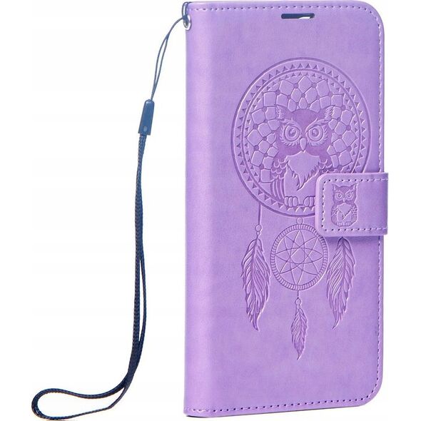 OEM Kabura MEZZO Book do IPHONE 16 Plus łapacz snów fioletowy 14167807 5903396313691