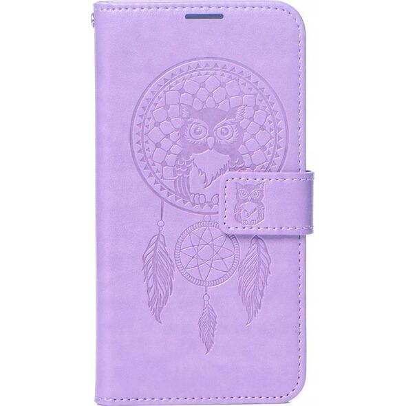OEM Kabura MEZZO Book do IPHONE 16 Plus łapacz snów fioletowy 14167807 5903396313691