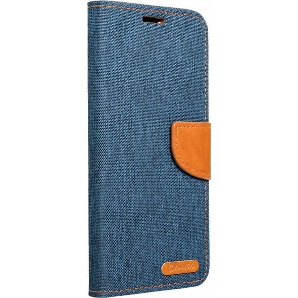 OEM Kabura CANVAS Book do IPHONE 16 granatowy 14167811 5903396308741