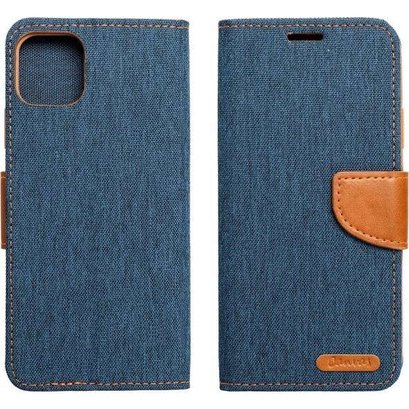 OEM Kabura CANVAS Book do IPHONE 16 Plus granatowy 14167814 5903396308802