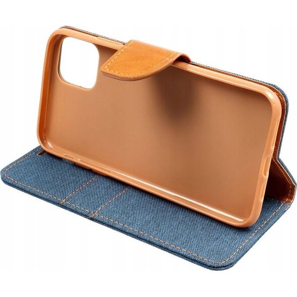 OEM Kabura CANVAS Book do IPHONE 16 Plus granatowy 14167814 5903396308802