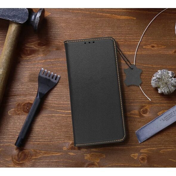 OEM Kabura SMART PRO Book skórzana do IPHONE 16 czarny 14167815 5903396308871