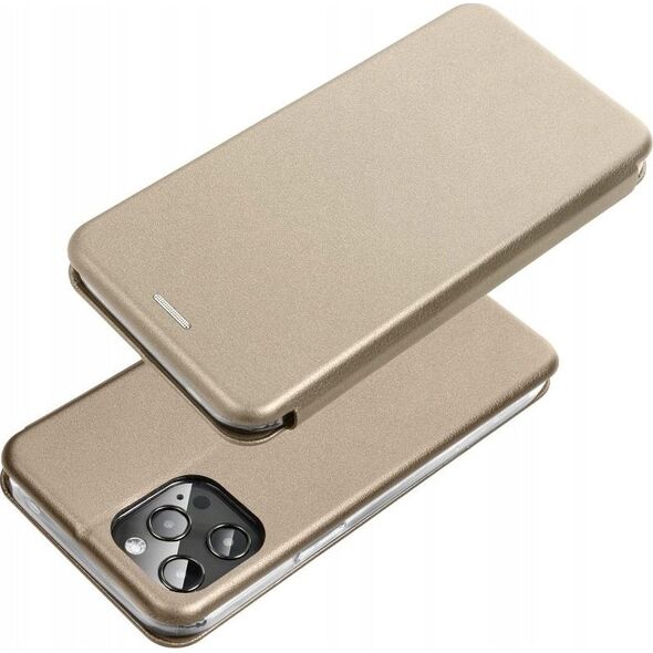 OEM Kabura ELEGANCE Book do IPHONE 16 Plus złoty 14167871 5903396314841