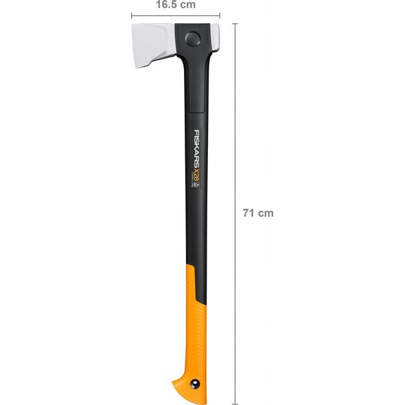 Fiskars FISKARS SIEKIERA ROZŁUPUJĄCA X28  X-SERIES OSTRZE M + OSTRZAŁKA 14168182 6411501706669