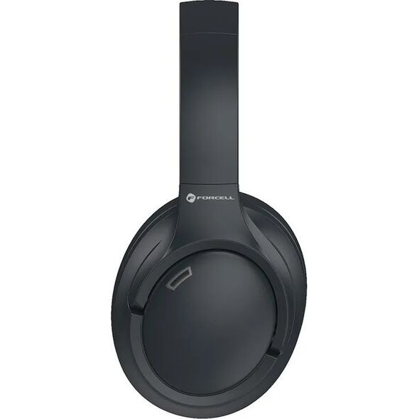 Słuchawki ForCell FORCELL F-AUDIO Vibe ANC słuchawki bezprzewodowe bluetooth nagłowne ANC + TUYA APP czarne 14168225 5903396285578