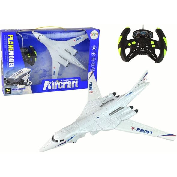LeanToys Samolot Pasażerski Zdalnie Sterowany RC Biały 14168849 5905679077238