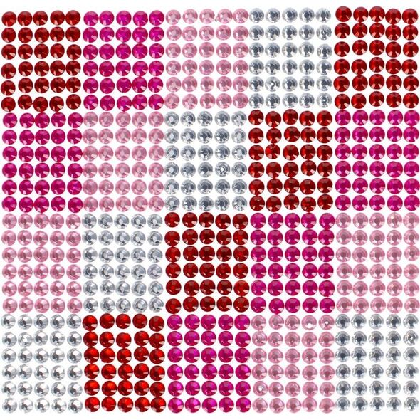 Craft with Fun OZDOBA DEK KRYSZT SPRZYL 10X10 ROZ CF 12/144 14173909 5908275176565