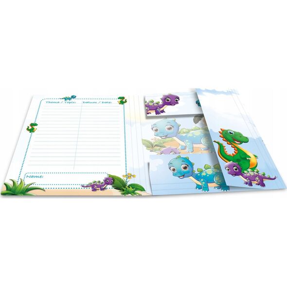 Herma HERMA Sammelmappe A3 Dinos Pappe 14174745 4008705197953
