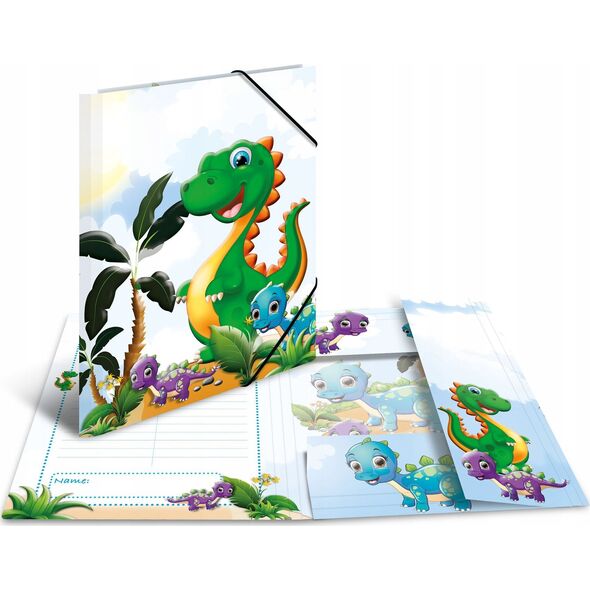 Herma HERMA Sammelmappe A3 Dinos Pappe 14174745 4008705197953