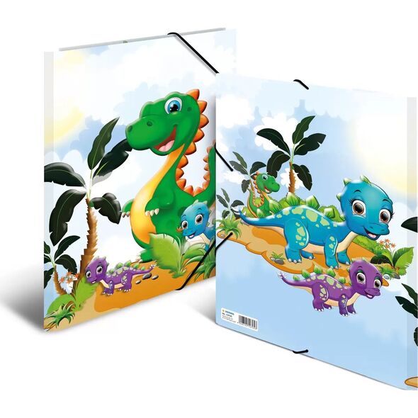 Herma HERMA Sammelmappe A3 Dinos Pappe 14174745 4008705197953