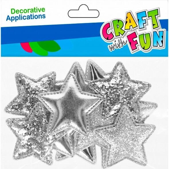 Craft with Fun OZDOBA BN NAKLEJKI GWIAZDKA SR 16SZT CF 12/288 14174928 5904335883060