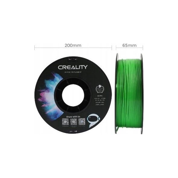 Creality Creality Filament TPU, 1kg, 1,75mm, Green (3301040037) 14175701 6971636408499