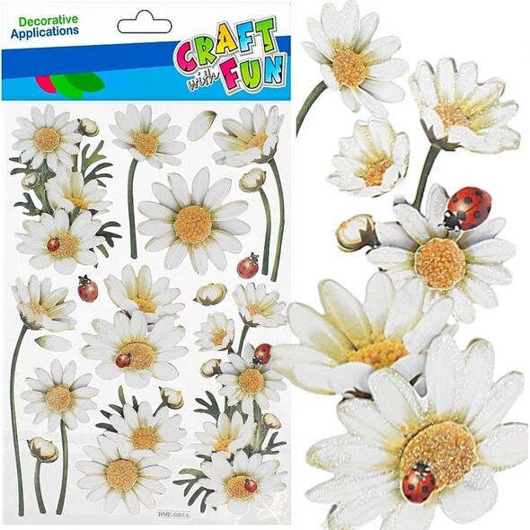 Craft with Fun NAKLEJ RUMIANEK 3D 130X240 CF PBH 12/288 14177378 5904335883640