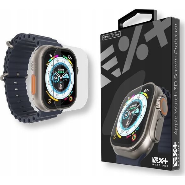 NEXT ONE NEXT ONE Ochrona ekranu 3D Clear Apple Watch Ultra 49 mm 14178281 5940714050173