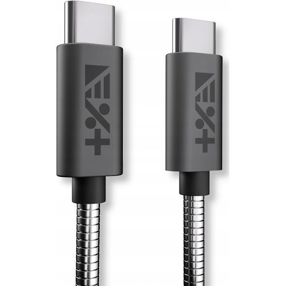 Kabel USB NEXT ONE NEXT ONE Kabel Metallic USB-C / USB-C 1,2 m space gray 14178335 5940714050623
