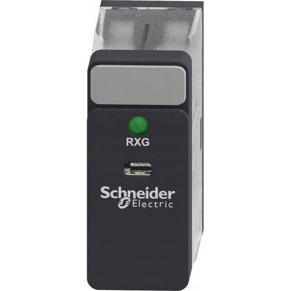 SCHNEIDERE Przekaźnik Schneider Harmony RXG23BD interfejsowy ze standardową obudową LED 2C/O 5A, 24V DC czarny 14178448 3606480689284