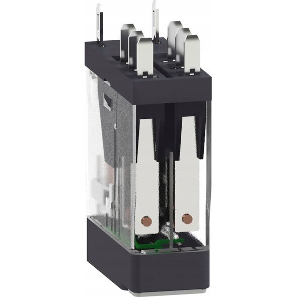 SCHNEIDERE Przekaźnik Schneider Harmony RXG23BD interfejsowy ze standardową obudową LED 2C/O 5A, 24V DC czarny 14178448 3606480689284