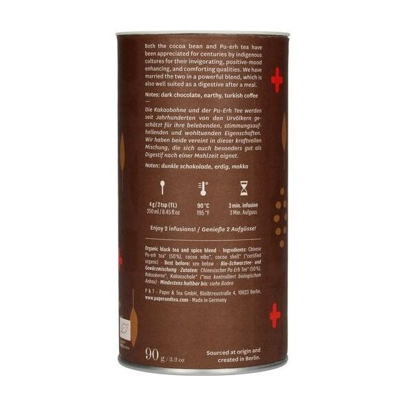 Paper &amp| Tea Paper & Tea - Chocolate Cure No725 - Herbata sypana - Puszka 90g 14179183 4055743031619