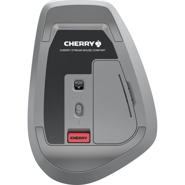 Mysz Cherry CHERRY Mouse STREAM COMFORT Wireless white Ergonomisch (Rechtshänder), 4000 dpi 14182326 4025112110597